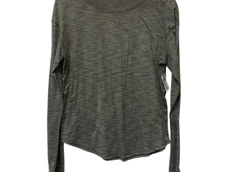 Athletic Top Long Sleeve Crewneck By Lululemon In Green, Size: S Online Sale