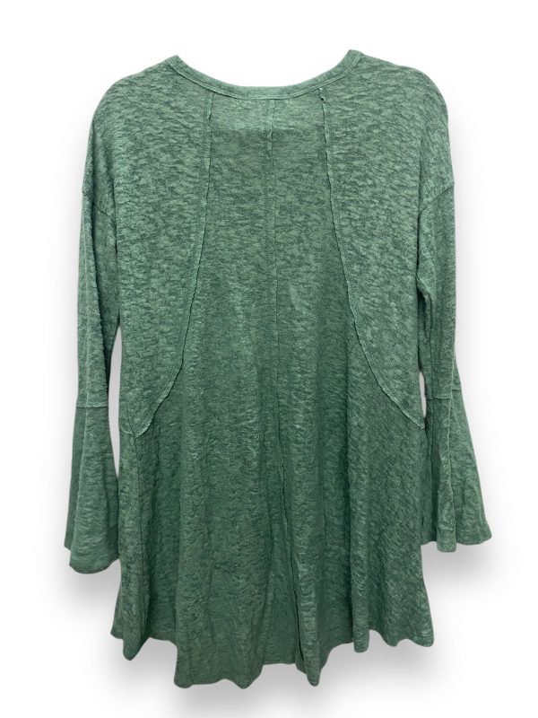 Top Long Sleeve Basic By Cherish In Green, Size: M Discount