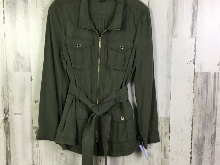 Jacket Utility By White House Black Market In Green, Size: S Discount