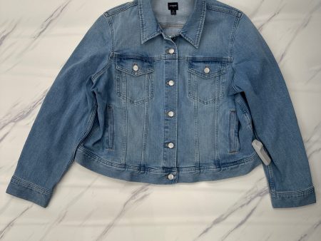 Jacket Denim By J. Crew In Blue, Size: 2x Cheap