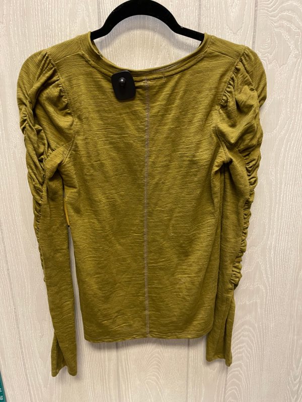 Top Long Sleeve By We The Free In Green, Size: Xs Fashion