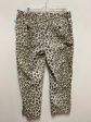 Pants Cropped By Tribal In Animal Print, Size: 10 Online