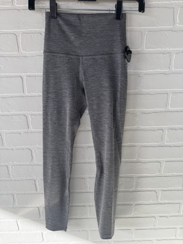 Athletic Leggings By Lululemon In Grey, Size: 2 For Sale