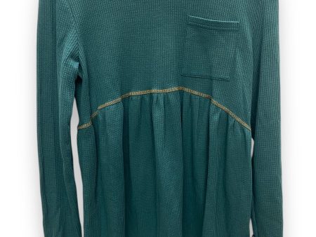 Top Long Sleeve By Clothes Mentor In Green, Size: M Hot on Sale