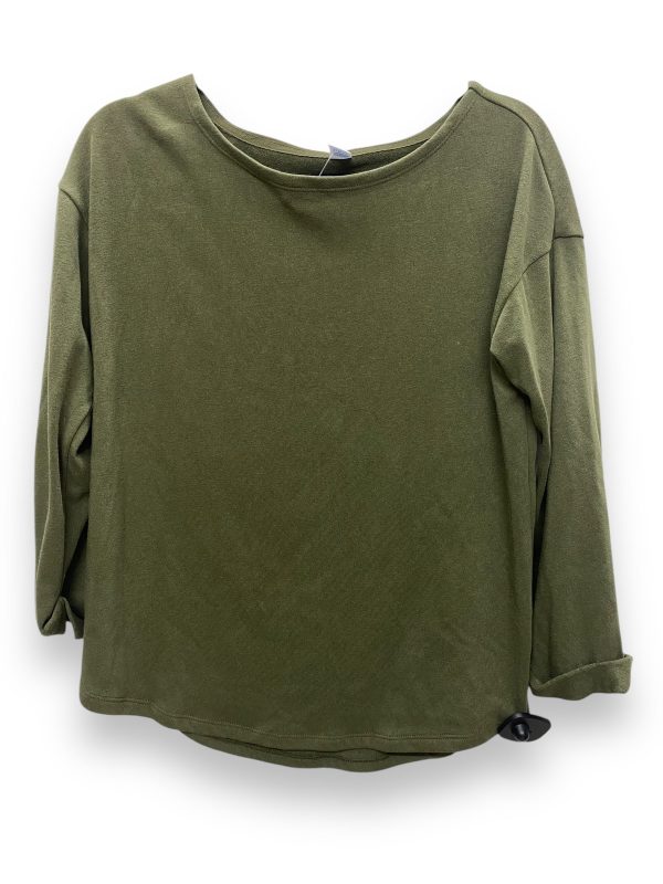 Top Long Sleeve Basic By Old Navy In Green, Size: M Online