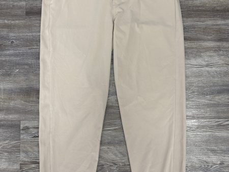 Athletic Pants By Athleta In Tan, Size: M Cheap