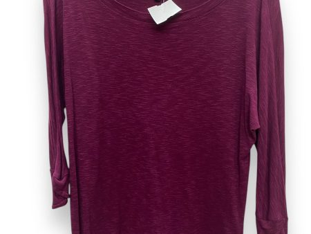 Top Long Sleeve By Cynthia Rowley In Purple, Size: S Supply