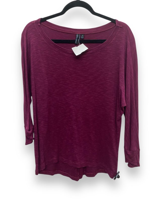 Top Long Sleeve By Cynthia Rowley In Purple, Size: S Supply