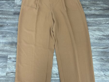 Pants Cropped By Madewell In Tan, Size: 12 Supply