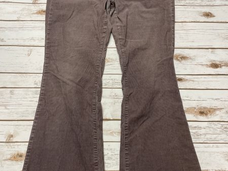 Pants Corduroy By Loft In Brown, Size: 12 Online now