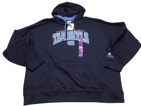 Athletic Sweatshirt Hoodie By Champion In Blue, Size: 2x Hot on Sale