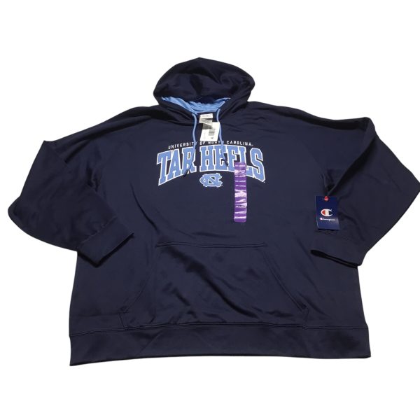 Athletic Sweatshirt Hoodie By Champion In Blue, Size: 2x Hot on Sale