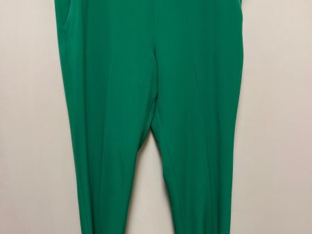 Pants Cropped By Preston And New York In Green, Size: 14 Online Hot Sale