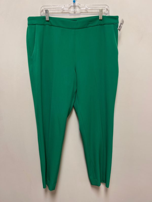 Pants Cropped By Preston And New York In Green, Size: 14 Online Hot Sale