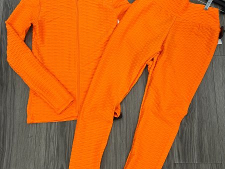 Athletic Pants 2pc By New Mix In Orange, Size: S Supply