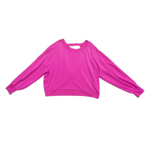 Athletic Sweatshirt Crewneck By Athleta In Pink, Size: Xl Online now