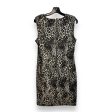 Dress Casual Midi By Calvin Klein In Animal Print, Size: 12 Online now