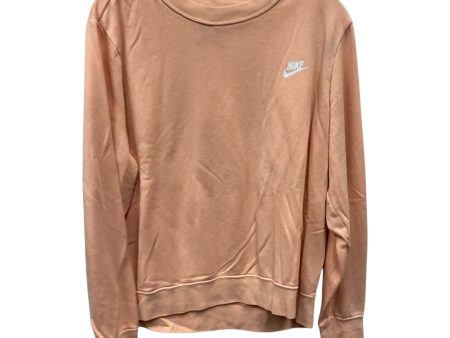 Athletic Sweatshirt Crewneck By Nike Apparel In Pink, Size:Xl Online Hot Sale