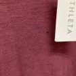 Athletic Top Long Sleeve Collar By Athleta In Red, Size: Xs For Sale