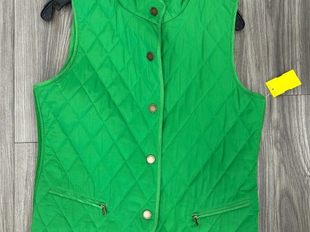 Vest Puffer & Quilted By Talbots In Green, Size: S Cheap