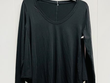 Athletic Top Long Sleeve Crewneck By Lululemon In Black, Size: M Fashion