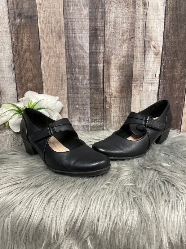 Shoes Heels Block By Clarks In Black, Size: 8 Hot on Sale