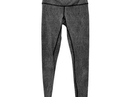 ATHLETIC LEGGINGS by LULULEMON In GREY, Size: 6 Cheap