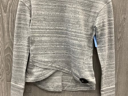 Athletic Top Long Sleeve Crewneck By Lululemon In Grey, Size: 6 Online Hot Sale