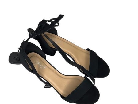 Shoes Heels Block By Clothes Mentor In Black, Size: 8.5 For Cheap