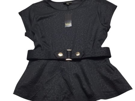 Top Short Sleeve By Bold Elements In Black, Size: L Online