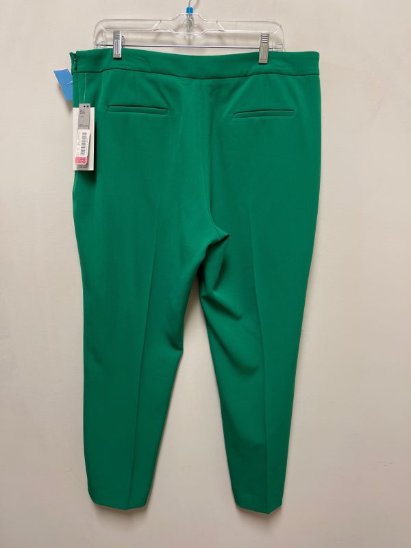 Pants Cropped By Preston And New York In Green, Size: 14 Online Hot Sale