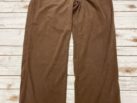 Pants Corduroy By Cme In Brown, Size: L Supply