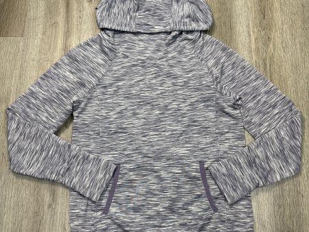 Athletic Sweatshirt Hoodie By 90 Degrees By Reflex In Purple, Size: M Online