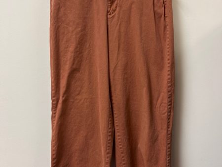 Pants Wide Leg By Sonoma In Orange, Size: 10 Supply