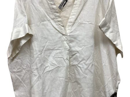 Top Short Sleeve By Madewell In Cream, Size: Xl Online now