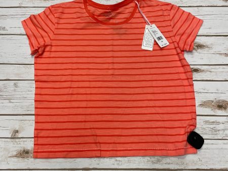 Top Short Sleeve By Vineyard Vines In Orange, Size: Xs Online now