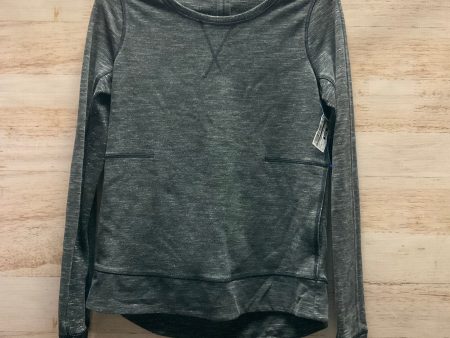 Athletic Sweatshirt Crewneck By Lululemon In Grey, Size: M For Discount