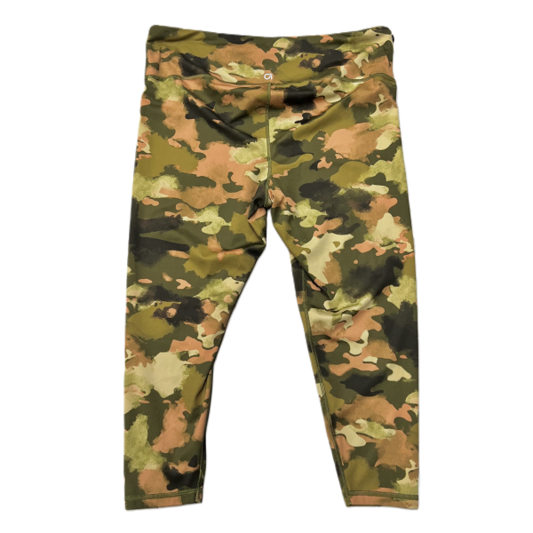 Athletic Leggings By Gap In Camouflage Print, Size: Xl Online Sale