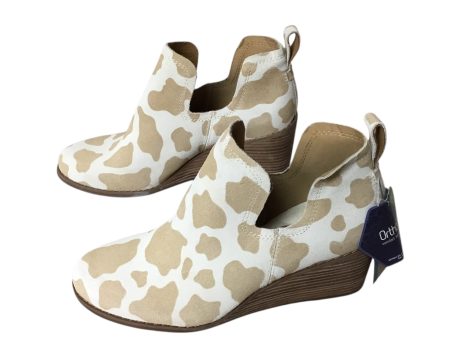 Shoes Heels Wedge By Toms In Animal Print, Size: 7 Hot on Sale