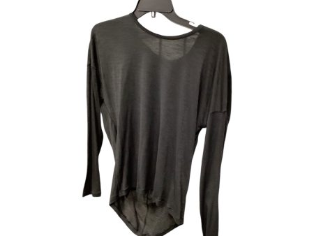 Athletic Top Long Sleeve Crewneck By Lululemon In Black, Size: S Online