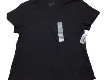 Top Short Sleeve Basic By Old Navy In Black, Size: Xl For Discount