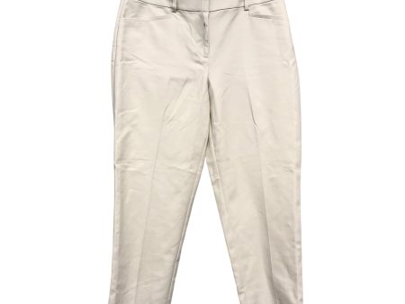 Pants Cropped By Loft In Beige, Size:4 Hot on Sale