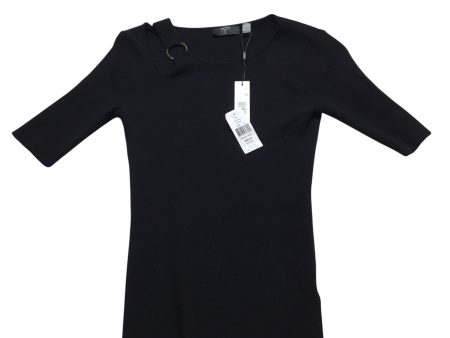 Top Short Sleeve By Tahari By Arthur Levine In Black, Size: S For Discount