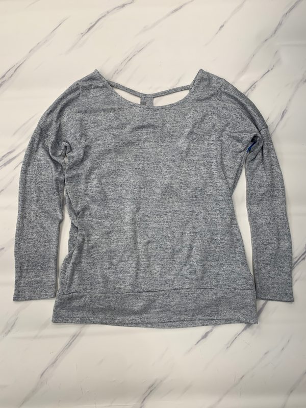 Athletic Top Long Sleeve Crewneck By Athleta In Grey, Size: S Online Hot Sale