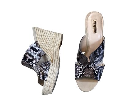 Shoes Heels Block By Jennifer Lopez In Snakeskin Print, Size: 10 Cheap