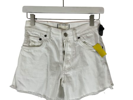 Shorts By We The Free In White Denim, Size: 0 Supply