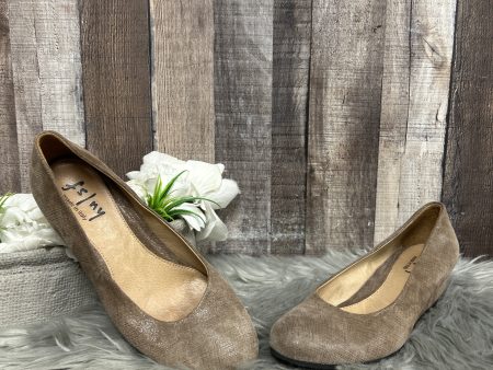 Shoes Heels Wedge By Cme In Brown, Size: 8.5 Fashion