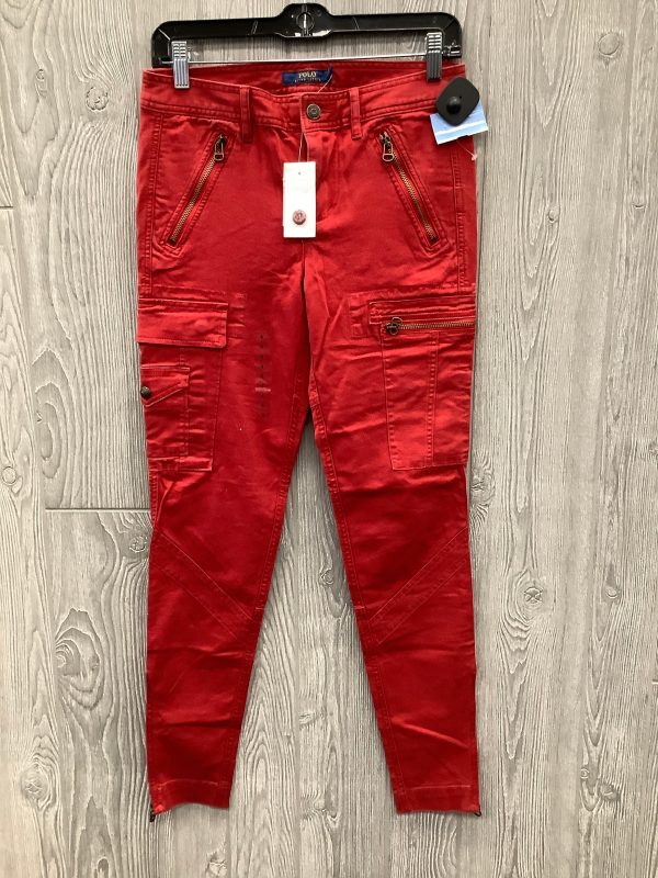 Pants Cargo & Utility By Polo Ralph Lauren In Red, Size: 4 Hot on Sale