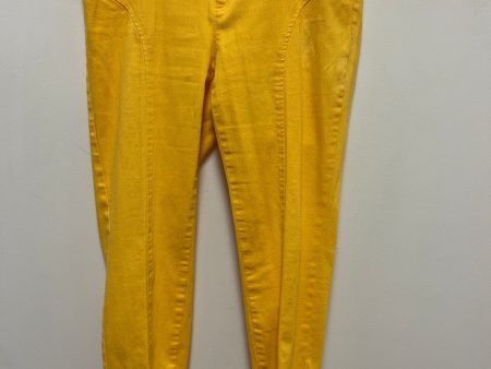 Pants Other By Etcetra In Yellow, Size: 10 Online now