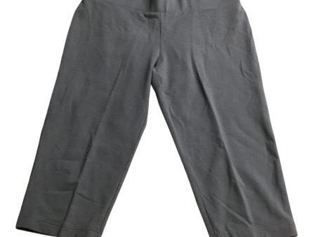 Pants Cropped By Pure Jill In Grey, Size: L Online now